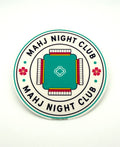 MAHJ NIGHT CLUB Sticker