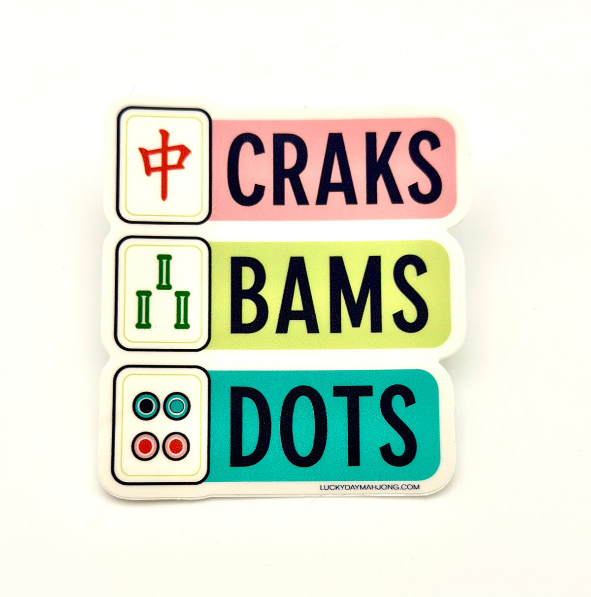 CRAKS BAMS DOTS Sticker